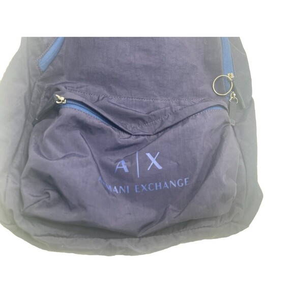 Armani Exchange Backpack Blue RARE - Picture 3 of 16